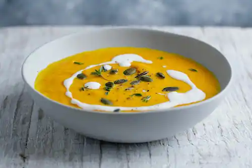 Pumpkin vegetable soup