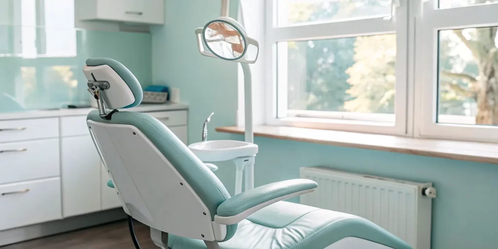 Before and after pictures of a woman showing the facial support from facelift dentures.