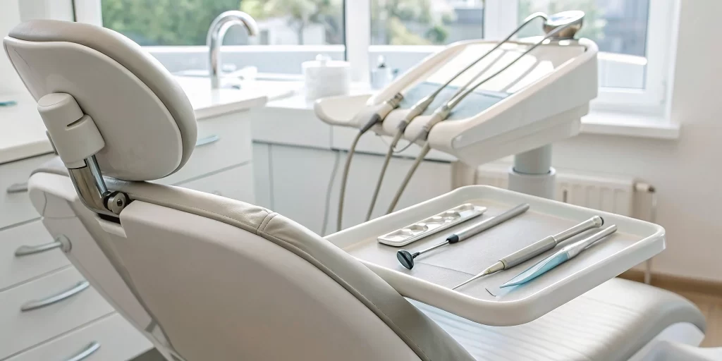 Scaling and root planing tools vs laser gum therapy equipment.